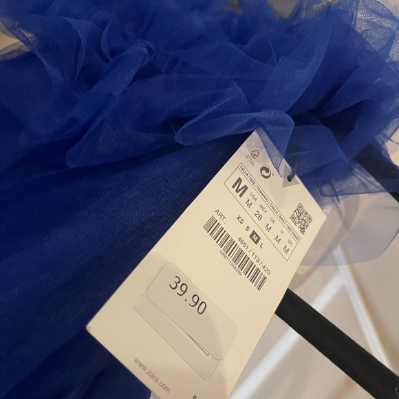 COPY - NWT Zara VOLUMINOUS TULLE TOP - Picture 6 of 8
